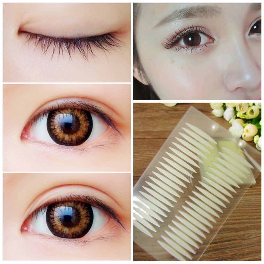 内双救星 橄榄形双眼皮贴 雾面不反光美目贴 单面 中号枣核 尖头