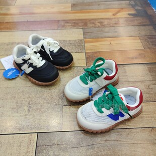 宝贝概念2025春款儿童鞋男女童单网面透气休闲运动鞋BB宝宝鞋825
