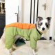 宠物大狗衣服边牧金毛棉衣加厚加绒包肚子棉服防风保暖狗狗四脚服