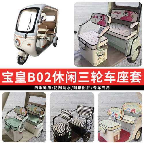 专用宝皇B02休闲三轮车加厚座套