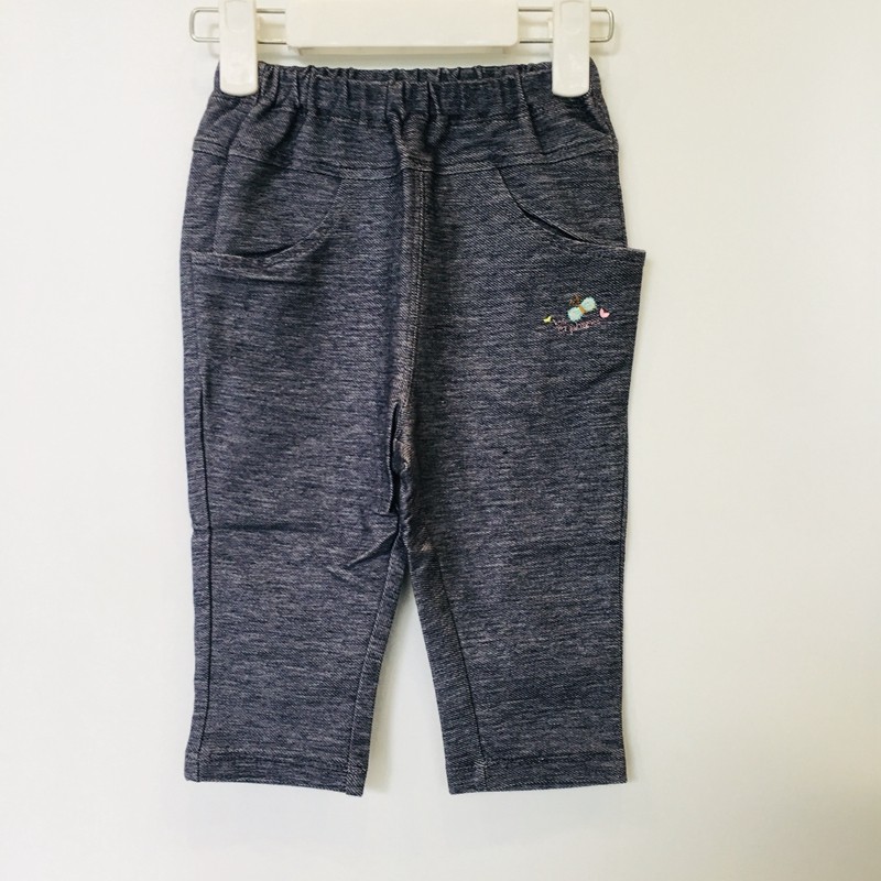 特价 春秋丽婴房迪士尼专柜正品 女婴儿宝宝大PP针织牛仔打底裤