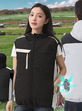 夏新款智能空调服外套无袖马甲