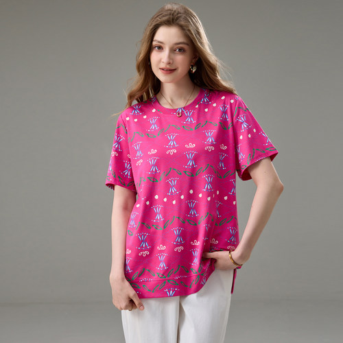 200斤胖mm宽松显瘦短袖休闲T恤衫