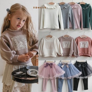 韩国童装草莓珊2025秋冬款女孩开衫连衣裙网纱裙加绒卫衣气质套装