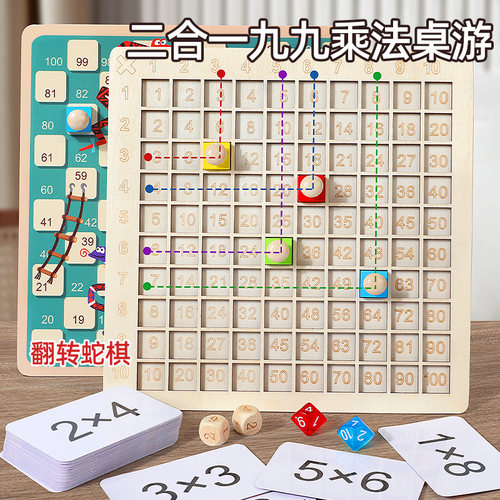 九九乘法口诀数学小学生练习教具