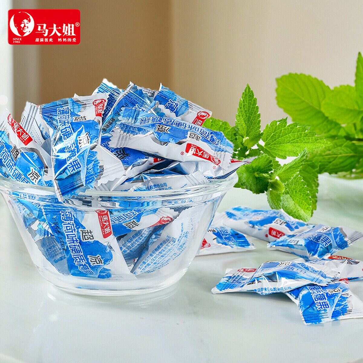 超凉马大姐薄荷糖老北京口味硬糖图片