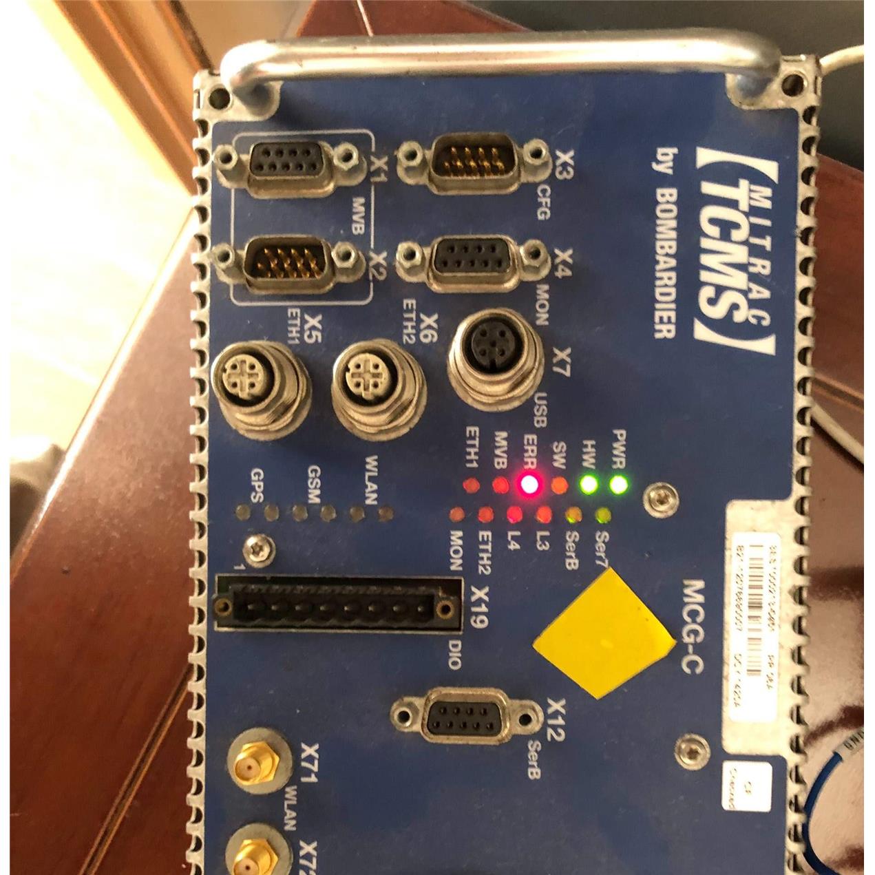 议价庞巴迪控制器 MITRAC TCMS模块 VCU-C 3ES