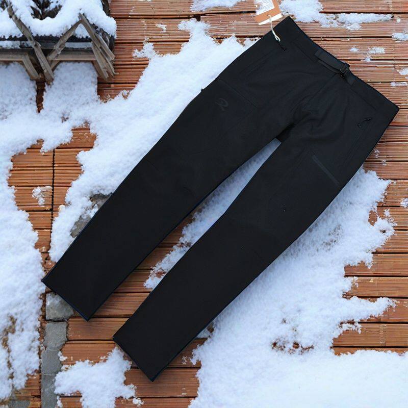 加绒防水防风户外徒步男士软壳裤