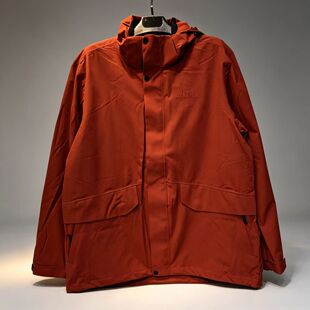 品牌三合一冲锋衣男款石墨烯保暖外套90鸭绒羽绒内胆防寒登山服