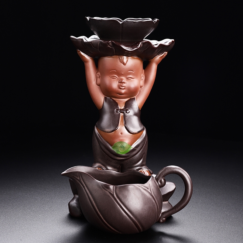懒人茶漏复古茶漏架过滤网摆件
