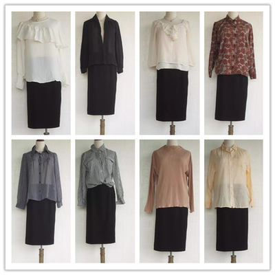 Vintage日系复古着巴洛克碎花森系文艺女小清新涤纶雪纺衬衫