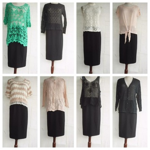 清仓古着vintage早春复古手工镂空钩花森系田园风外套慵懒风