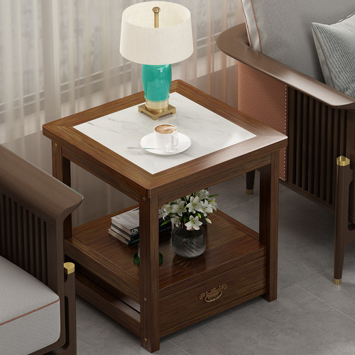 岩板边几角几茶几边柜