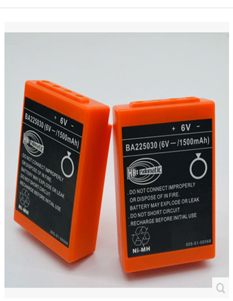 全新德国HBC 泵车电池  BA225030 6V三一中联等遥控器电池
