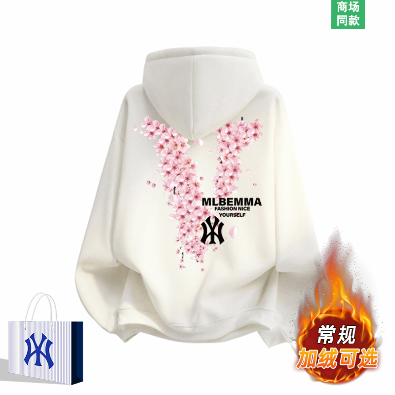 男士卫衣连帽秋冬季加绒加厚上衣