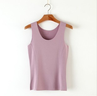 真磨绒无痕发热打底保暖内衣背心女加薄绒加厚内搭秋冬季 清仓