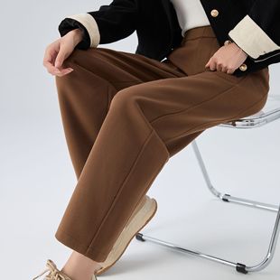 女装 秋冬季 600克马丁裤 加厚毛呢烟管萝卜哈伦宽松休闲裤 清仓