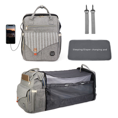 LEQUEEN婴儿床妈咪包多功能轻便