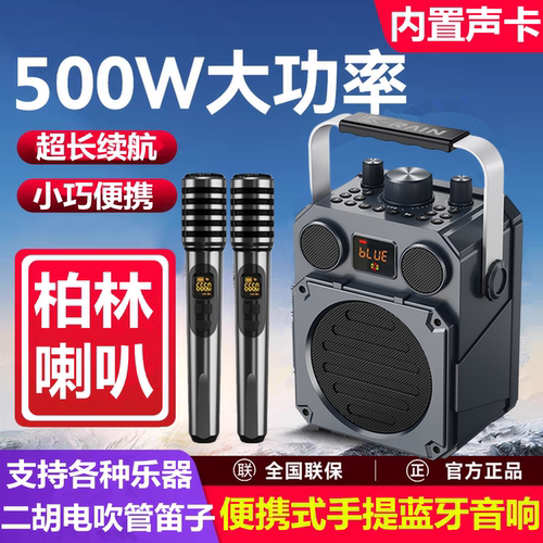 柏林之声户外家用蓝牙K歌一体机