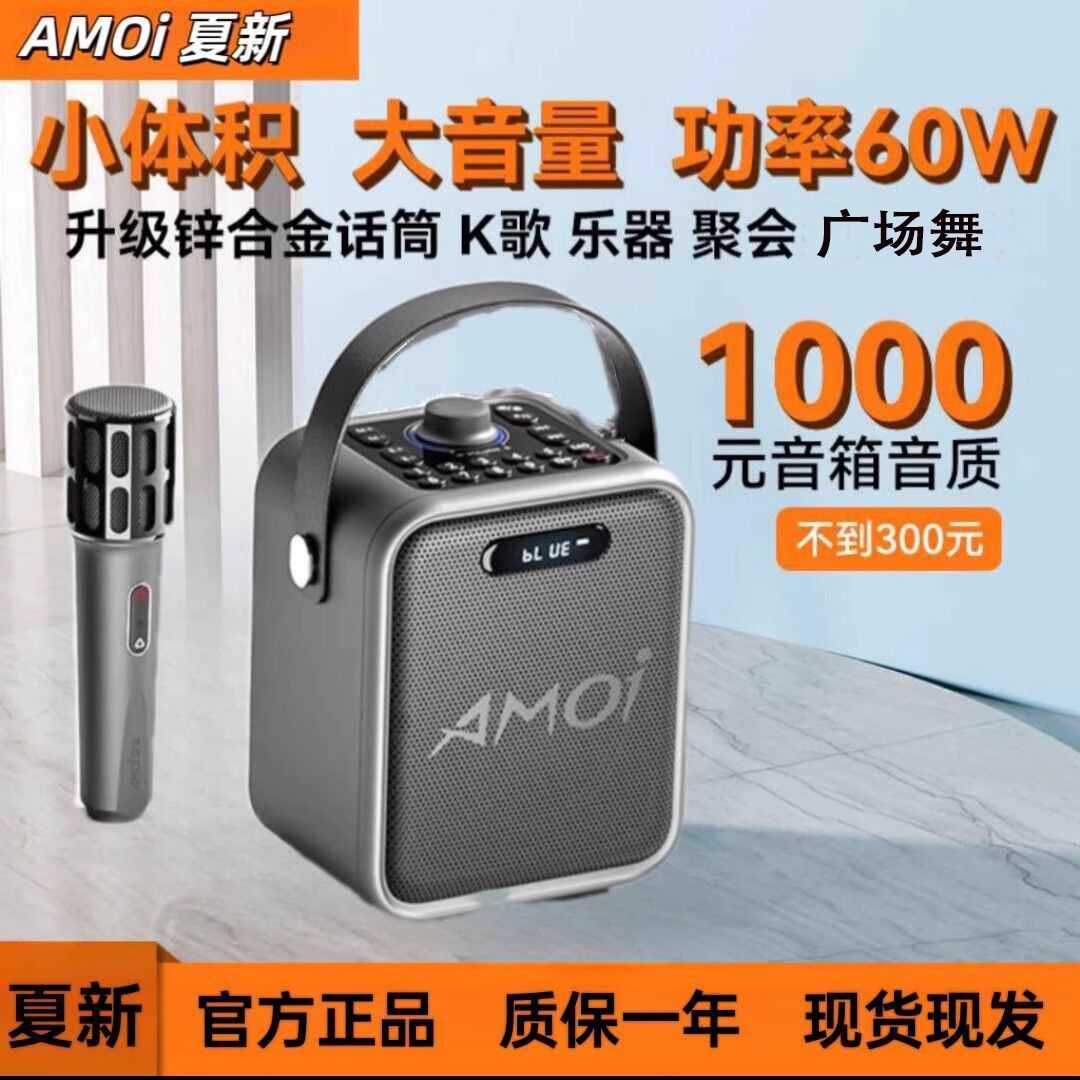 手提K歌音响便携式户外蓝牙音箱
