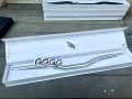 Title: Quick-Release Drop Bar, 35mm Diameter, 38mm Rise, Silver Finish