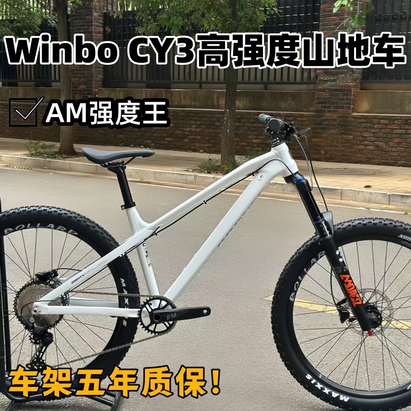 瑞博Winbo CY3 山地车Am车架整车 27.5轮径 前后boost桶轴 硬尾Am