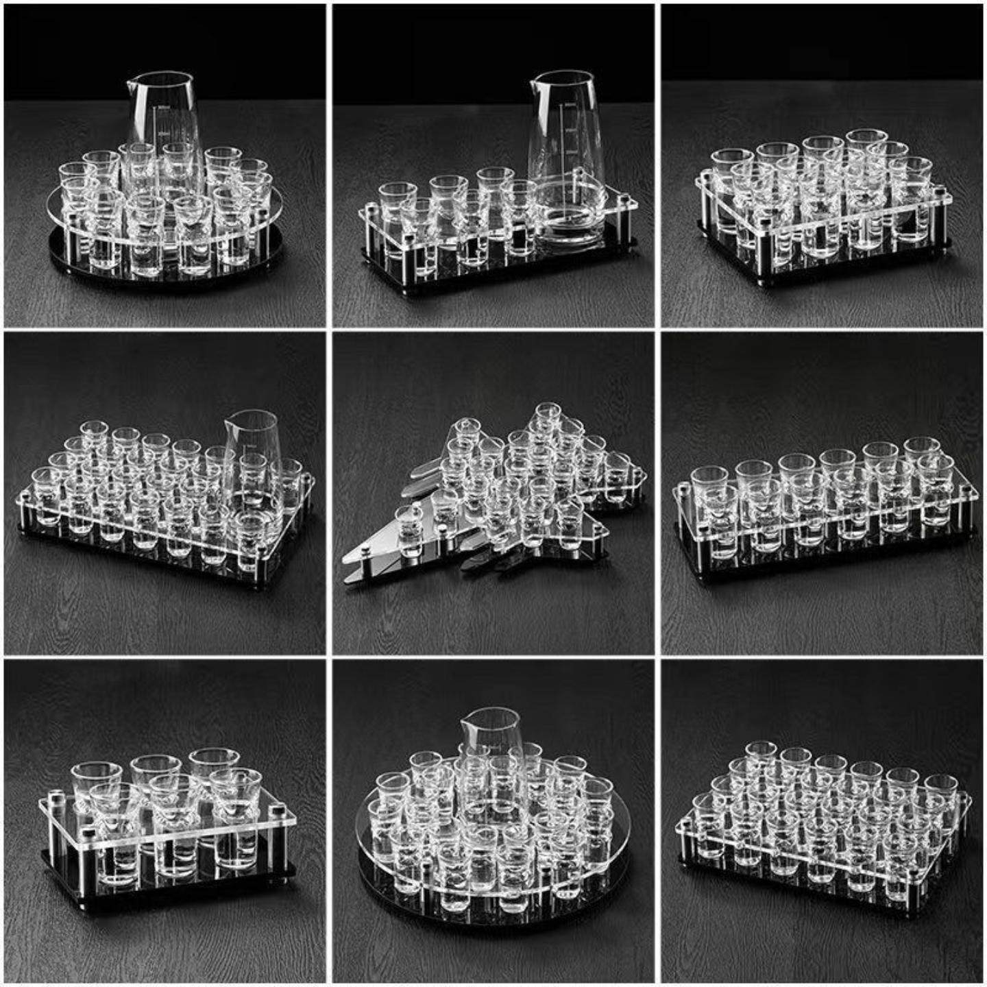 洋酒子弹杯套装酒吧小酒杯一口杯杯分酒器酒具杯架白酒杯酒具套件,餐饮具,酒具套件,淘宝优惠券,粉丝福利购,淘宝优惠卷