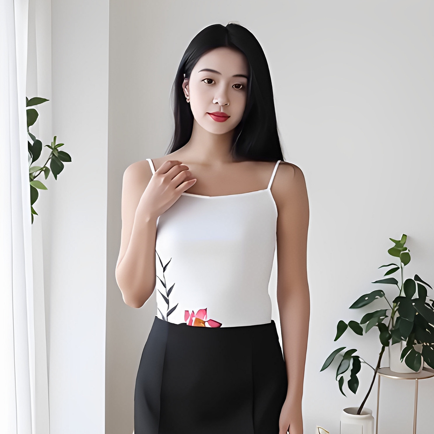 中国文艺茶艺风唐装棉麻背心