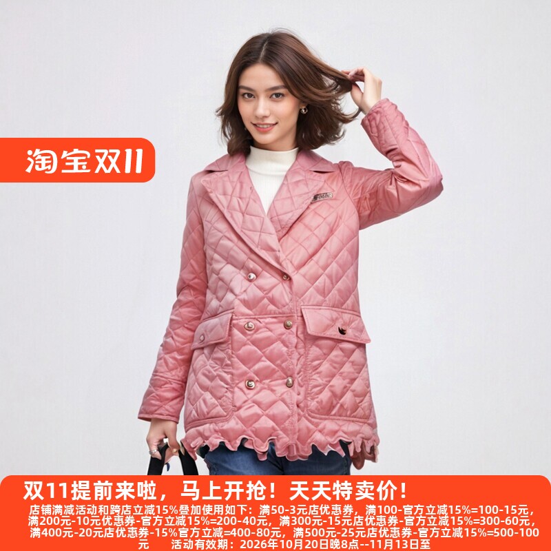 X雪系列冬轻盈浪漫柔垂羽绒服