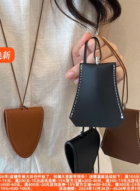 几何项链丰美饰品厂皮革锁骨链