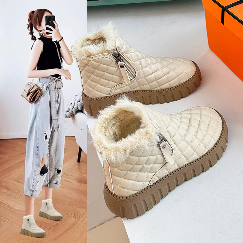 雪地雪地靴女鞋秋季休闲