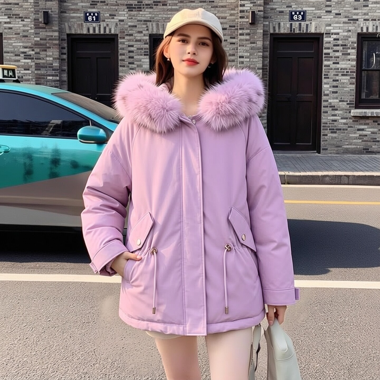 Y鹰25冬兔毛内胆派克服