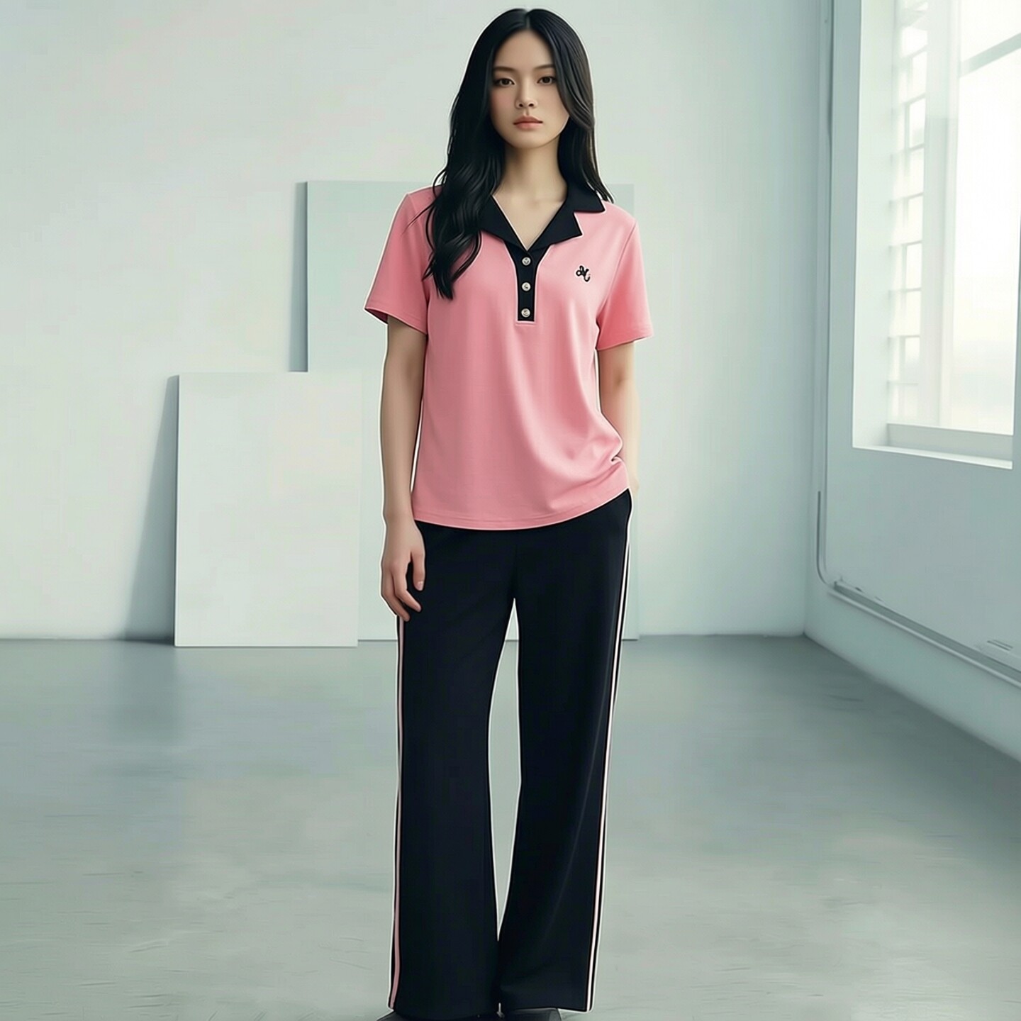 丽新折扣夏季气质高雅女装套装