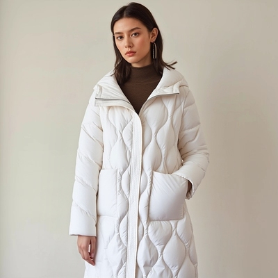 丽新90白鸭绒填充羽绒服