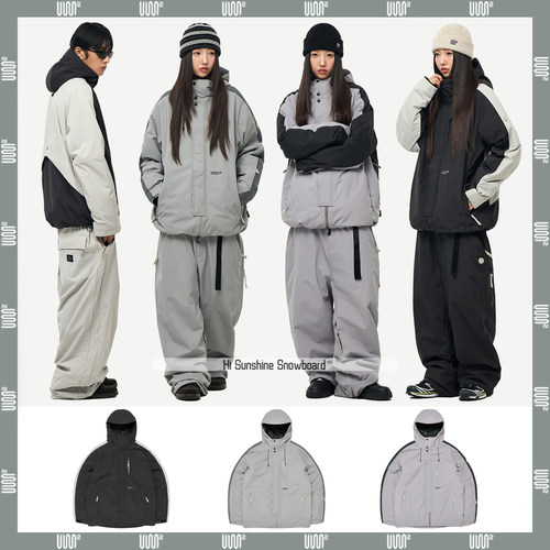 断货王USS2保暖防水潮牌滑雪服