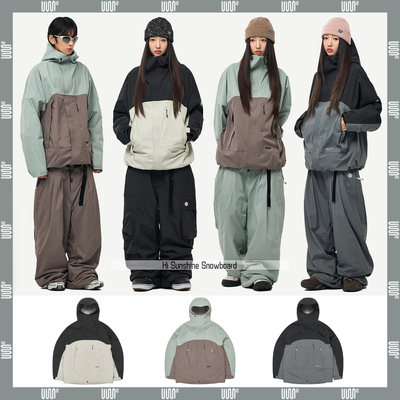 USS2韩国滑雪服防水防风