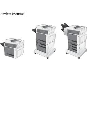 惠普 Laserjet CM4540 MFP 彩机英文维修手册