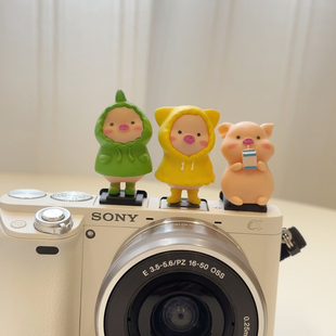 可爱小猪系列相机热靴盖装饰富士索尼宾得尼康奥林巴斯可爱礼物