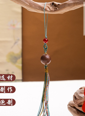 天然中药合香珠非遗古法车挂饰品