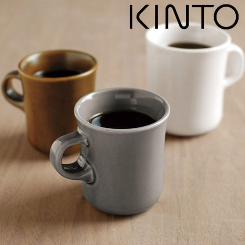 日本原装进口 Kinto陶瓷马克杯 简约纯色咖啡杯水杯子 250ml 包邮 - 封面