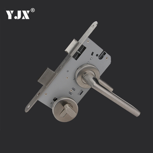 FTS007不锈钢防火执手锁通道锁过道锁消防门锁管井锁分体生态门锁