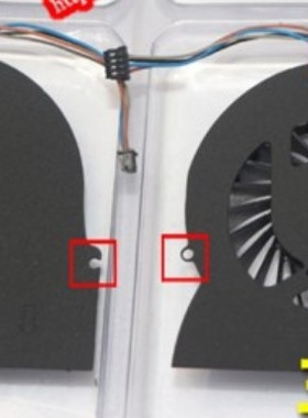 全新原装 HP 惠普 8560W 8570W 8760W 8770W 散热器 风扇