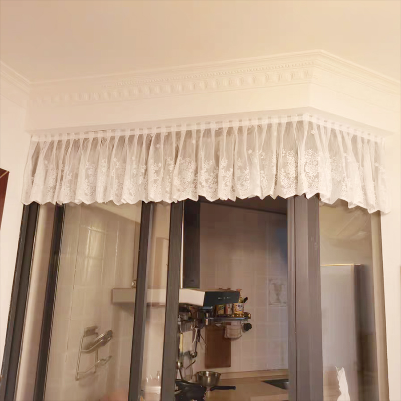 惠吉美梦蕾丝短帘防尘帘遮挡帘