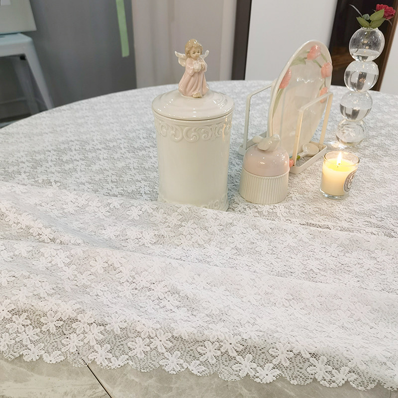 北欧ins风小清新桌布高级感长方形茶几垫餐桌布艺西餐桌盖巾花朵,居家布艺,桌布,淘宝优惠券,粉丝福利购,淘宝优惠卷