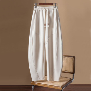 香蕉裤 2026新款 女大码 垂感时尚 子 今年流行 显瘦哈伦镰刀裤 梧桐裤