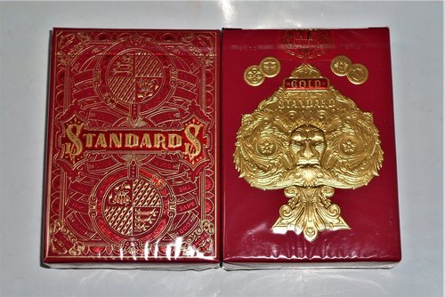 美國原裝進口 STANDARDS 紅色 標準尊貴 收藏 撲克牌