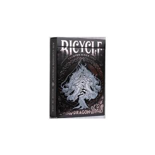 美國原裝進口 Bicycle Dragon Black 有封標 花切收藏 撲克牌