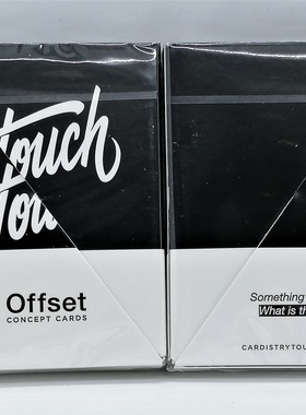 美國原裝進口 Touch V5 Offset Orange 橙色 花切收藏 撲克牌