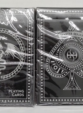美國原裝進口 Black Platinum Lordz 標準版 花切限量收藏 撲克牌