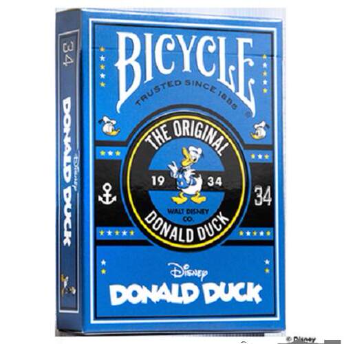 美國原裝進口 Bicycle Disney Donald Duck 迪士尼卡通 撲克牌